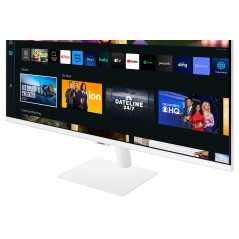 Samsung M50C écran plat de PC 68,6 cm (27") 1920 x 1080 pixels Full HD LED Blanc