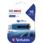 Verbatim Store 'n' Go V3 Max lecteur USB flash 16 Go USB Type-A 3.2 Gen 1 (3.1 Gen 1) Bleu