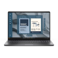 DELL Pro 16 PC16255 AMD Ryzen™ 5 220 Ordinateur portable 40,6 cm (16") Full HD+ 16 Go DDR5-SDRAM 512 Go SSD Wi-Fi 6E (802.11ax)