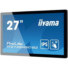 iiyama ProLite TF2738MSC-B2 écran plat de PC 68,6 cm (27") 1920 x 1080 pixels Full HD LED Écran tactile Multi-utilisateur Noir
