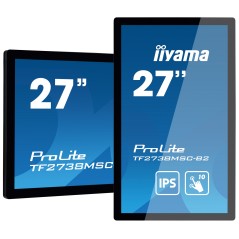 iiyama ProLite TF2738MSC-B2 écran plat de PC 68,6 cm (27") 1920 x 1080 pixels Full HD LED Écran tactile Multi-utilisateur Noir