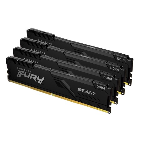 Kingston Technology FURY Beast 32Go 3600MT s DDR4 CL17 DIMM (Kit de 4) Black