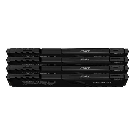 Kingston Technology FURY Beast 32Go 3600MT/s DDR4 CL17 DIMM (Kit de 4) Black