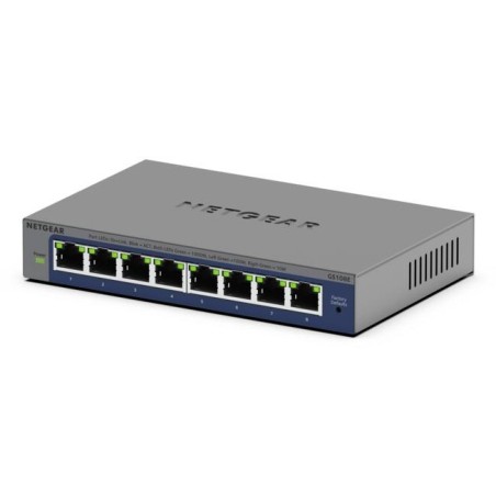 NETGEAR GS108Ev4 Non-géré L2 L3 Gigabit Ethernet (10 100 1000) Gris