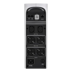 APC Back-UPS Pro for Gaming, 2200VA/1320W, Tower, 230V, 4x Schuko and 2x IEC C13 outlets, RGB Lights, Pure Sine Wave, Arctic