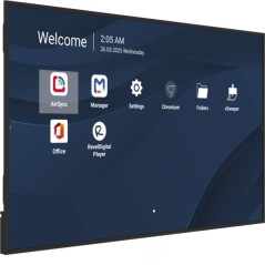 Viewsonic CDE7531-1C Écran d'affichage dynamique Écran plat de signalisation numérique 190,5 cm (75") LCD Wifi 500 cd/m² 4K