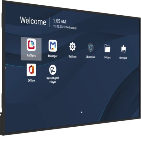 Viewsonic CDE7531-1C Écran d'affichage dynamique Écran plat de signalisation numérique 190,5 cm (75") LCD Wifi 500 cd/m² 4K
