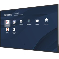 Viewsonic CDE7531-1C Écran d'affichage dynamique Écran plat de signalisation numérique 190,5 cm (75") LCD Wifi 500 cd m² 4K