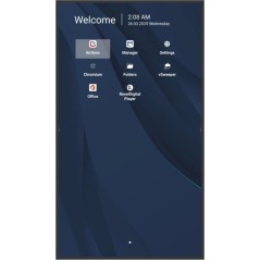 Viewsonic CDE7531-1C Écran d'affichage dynamique Écran plat de signalisation numérique 190,5 cm (75") LCD Wifi 500 cd m² 4K