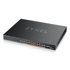 Zyxel XMG2230-28HP Géré L2 L3 2.5G Ethernet (100 1000 2500) Connexion Ethernet, supportant l'alimentation via ce port (PoE) 1U
