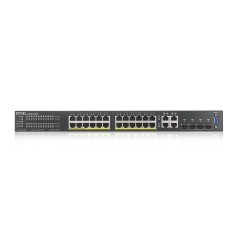 Zyxel GS2220-28HP-EU0101F commutateur réseau Géré L2 Gigabit Ethernet (10/100/1000) Connexion Ethernet, supportant