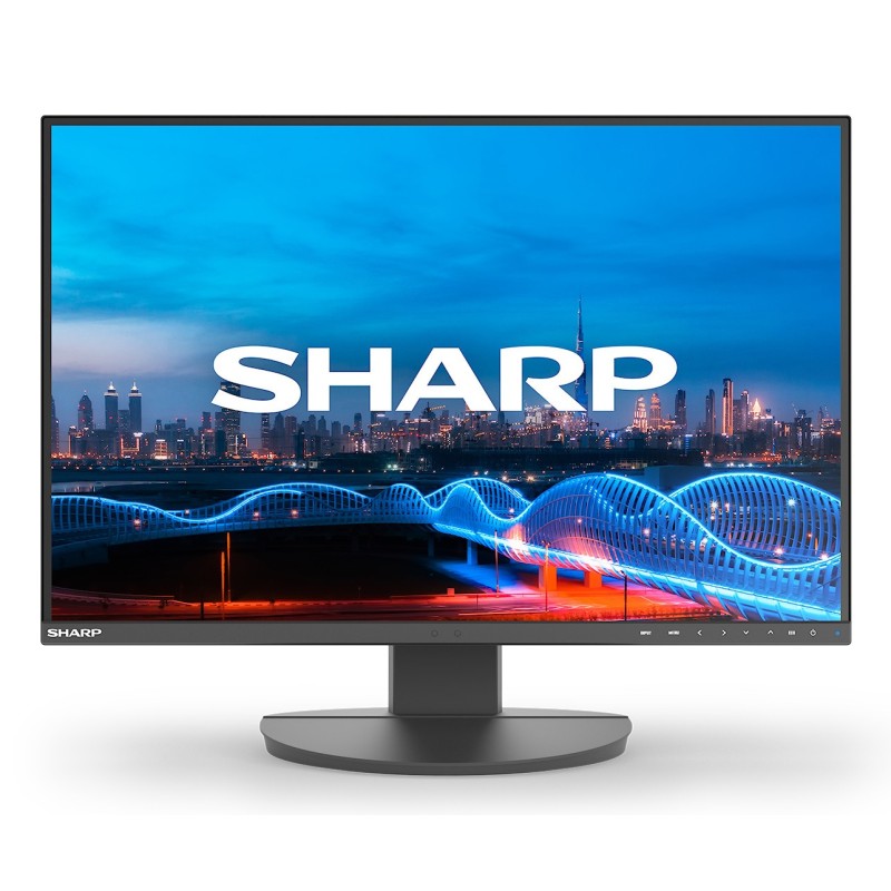 Sharp MultiSync EA241W écran plat de PC 61 cm (24") 1920 x 1200 pixels Full HD LCD Noir Sharp MultiSync EA241W écran plat de PC 61 cm (24") 1920 x 1200 pixels Full HD LCD Noir