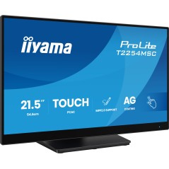 iiyama T2254MSC-B2AG écran plat de PC 54,6 cm (21.5") 1920 x 1080 pixels Full HD LED Écran tactile Noir