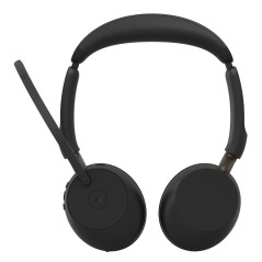 Jabra Evolve3 65 Casque Sans fil Arceau Bureau Centre d'appels USB Type-C Bluetooth Noir