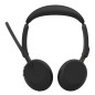 Jabra Evolve3 65 Casque Sans fil Arceau Bureau/Centre d'appels USB Type-C Bluetooth Noir Jabra Evolve3 65 Casque Sans fil Arceau Bureau/Centre d'appels USB Type-C Bluetooth Noir