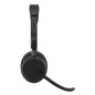 Jabra Evolve3 65 Casque Sans fil Arceau Bureau/Centre d'appels USB Type-C Bluetooth Noir Jabra Evolve3 65 Casque Sans fil Arceau Bureau/Centre d'appels USB Type-C Bluetooth Noir