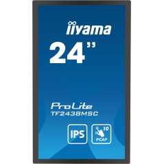 iiyama TF2438MSC-B1 écran plat de PC 60,5 cm (23.8") 1920 x 1080 pixels Full HD LED Écran tactile Noir