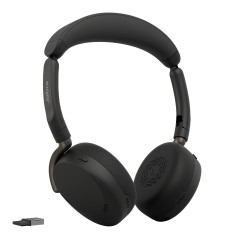 Jabra Evolve3 65 Flex Casque Sans fil Arceau Bureau/Centre d'appels USB Type-A Bluetooth Noir