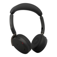Jabra Evolve3 65 Flex Casque Sans fil Arceau Bureau Centre d'appels USB Type-C Bluetooth Noir