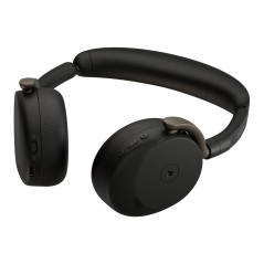 Jabra Evolve3 65 Flex Casque Sans fil Arceau Bureau Centre d'appels USB Type-A Bluetooth Noir