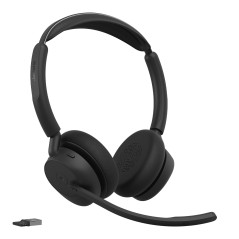 Jabra Evolve3 45 Casque Sans fil Arceau Bureau Centre d'appels USB Type-A Bluetooth Noir