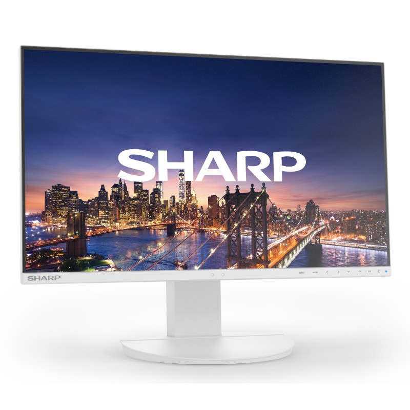Sharp MultiSync EA272F écran plat de PC 68,6 cm (27") 1920 x 1080 pixels Full HD LCD Blanc Sharp MultiSync EA272F écran plat de PC 68,6 cm (27") 1920 x 1080 pixels Full HD LCD Blanc