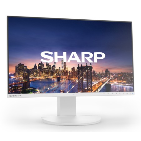 Sharp MultiSync EA272F écran plat de PC 68,6 cm (27") 1920 x 1080 pixels Full HD LCD Blanc