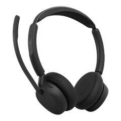 Jabra Evolve3 45 Casque Sans fil Arceau Bureau Centre d'appels USB Type-A Bluetooth Noir
