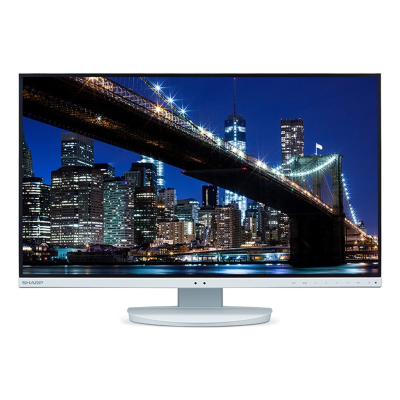 Sharp MultiSync EA272Q écran plat de PC 68,6 cm (27") 2560 x 1440 pixels 4K Ultra HD LCD Blanc