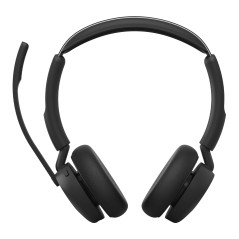 Jabra Evolve3 45 Casque Sans fil Arceau Bureau Centre d'appels USB Type-C Bluetooth Noir