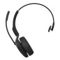 Jabra Evolve3 65 Casque Sans fil Arceau Bureau/Centre d'appels USB Type-C Bluetooth Noir