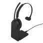 Jabra Evolve3 65 Casque Sans fil Arceau Bureau/Centre d'appels USB Type-A Bluetooth Noir