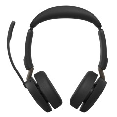 Jabra Evolve3 65 Casque Sans fil Arceau Bureau Centre d'appels USB Type-C Bluetooth Noir