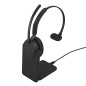Jabra Evolve3 65 Casque Sans fil Arceau Bureau/Centre d'appels USB Type-A Bluetooth Noir