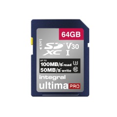 Integral INSDX64G-100/70V30 mémoire flash 64 Go SD UHS-I