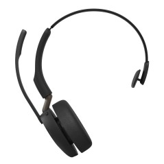 Jabra Evolve3 65 Casque Sans fil Arceau Bureau Centre d'appels USB Type-A Bluetooth Noir