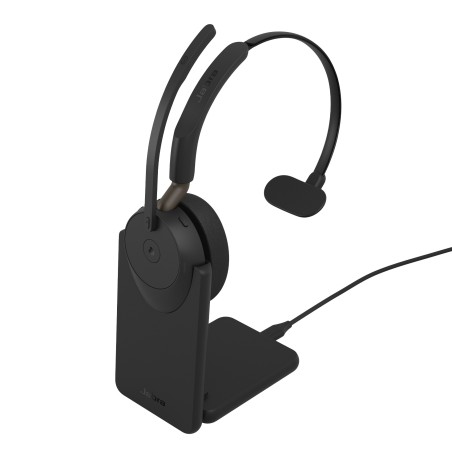 Jabra Evolve3 65 Casque Sans fil Arceau Bureau/Centre d'appels USB Type-C Bluetooth Noir