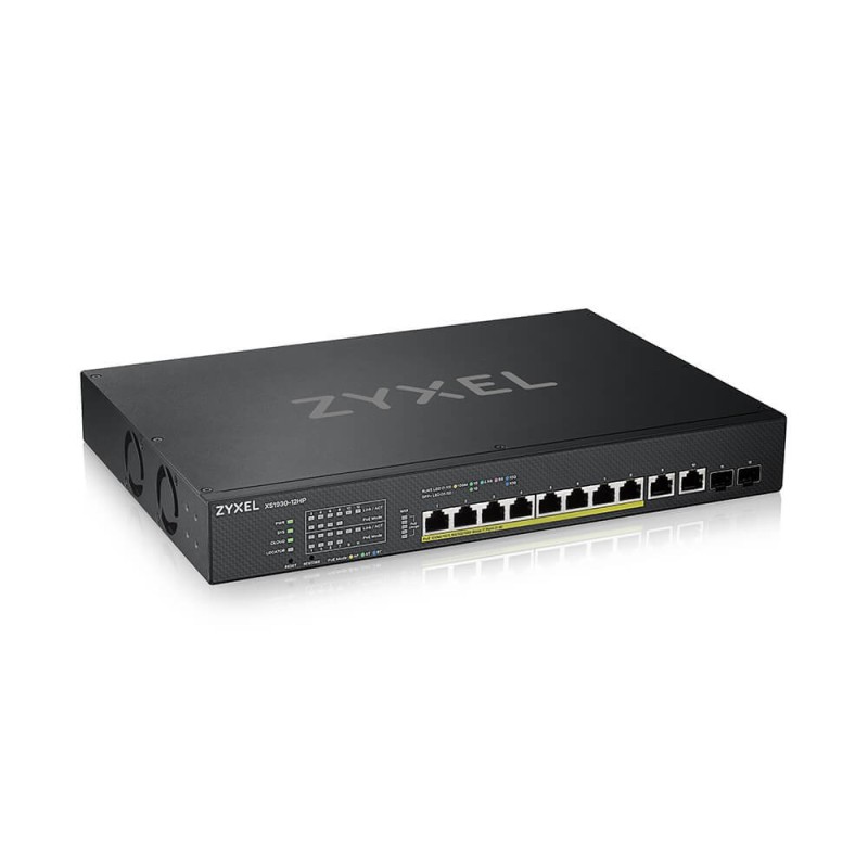 Zyxel XS1930-12HP commutateur réseau Géré L3 10G Ethernet (100/1000/10000) Connexion Ethernet, supportant l'alimentation via ce Zyxel XS1930-12HP commutateur réseau Géré L3 10G Ethernet (100/1000/10000) Connexion Ethernet, supportant l'alimentation via ce