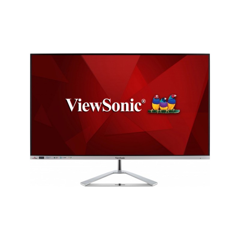 Viewsonic VX Series VX3276-2K-mhd-2 écran plat de PC 81,3 cm (32") 2560 x 1440 pixels Quad HD LED Argent Viewsonic VX Series VX3276-2K-mhd-2 écran plat de PC 81,3 cm (32") 2560 x 1440 pixels Quad HD LED Argent