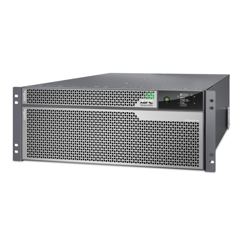 APC Smart-UPS Ultra On-Line Li-Ion SRTL10KRM4UI, 10KW, 4U Rack/Tour, 6xC13 & 6xC19, NMC