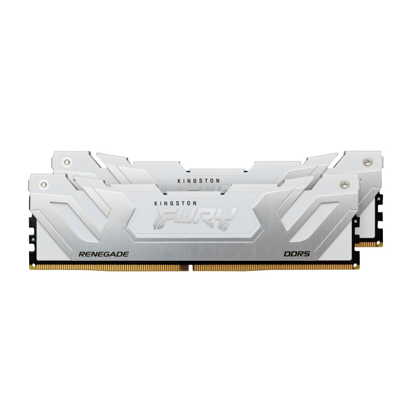 Kingston Technology FURY 48 Go 8800 MT/s DDR5 CL42 CUDIMM (Kit de 2) Renegade White