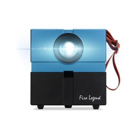 Acer AOPEN QH12a Projecteur à focale standard 135 ANSI lumens LED 720p (1280x720) Bleu