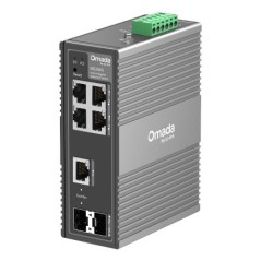 TP-Link Omada IES206G commutateur réseau Géré Gigabit Ethernet (10 100 1000) Noir