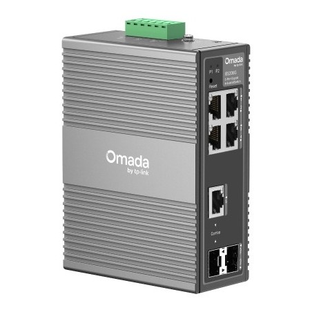 TP-Link Omada IES206G commutateur réseau Géré Gigabit Ethernet (10/100/1000) Noir