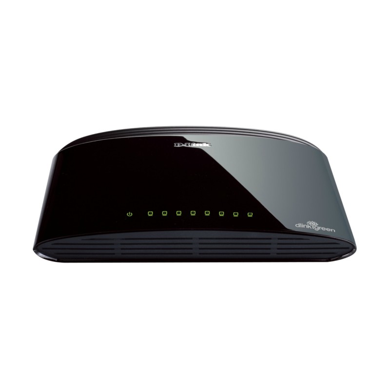 D-Link DES-1008D Non-géré Fast Ethernet (10/100) Noir D-Link DES-1008D Non-géré Fast Ethernet (10/100) Noir