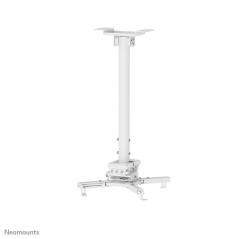 Neomounts CL25-540WH1 Support de plafond pour vidéoprojecteur - h60.5-90.5 cm - installation facile - orientable