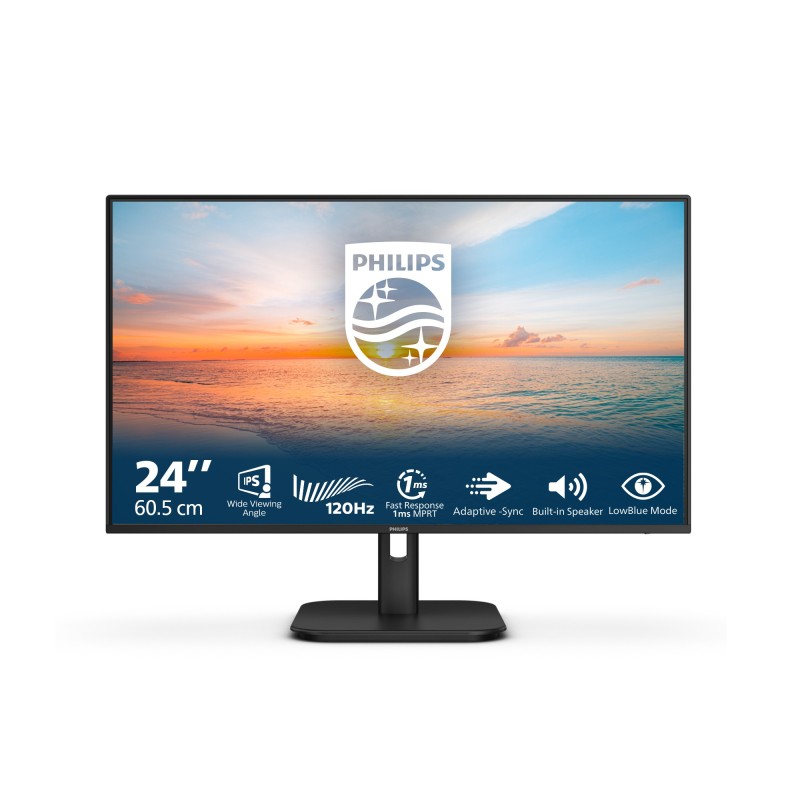 Philips 1000 series 24E1N1200A/00 écran plat de PC 60,5 cm (23.8") 1920 x 1080 pixels Full HD LCD Noir Philips 1000 series 24E1N1200A/00 écran plat de PC 60,5 cm (23.8") 1920 x 1080 pixels Full HD LCD Noir