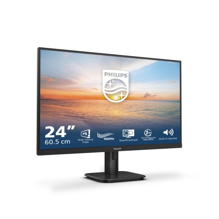 Philips 1000 series 24E1N1200A/00 écran plat de PC 60,5 cm (23.8") 1920 x 1080 pixels Full HD LCD Noir