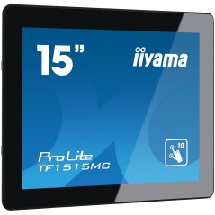 iiyama TF1515MC-B2 écran plat de PC 38,1 cm (15") 1024 x 768 pixels XGA LED Écran tactile Noir