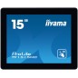 iiyama TF1515MC-B2 écran plat de PC 38,1 cm (15") 1024 x 768 pixels XGA LED Écran tactile Noir